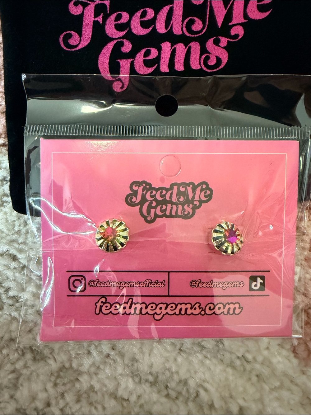Feed Me Gems Volcano Blooms Studs